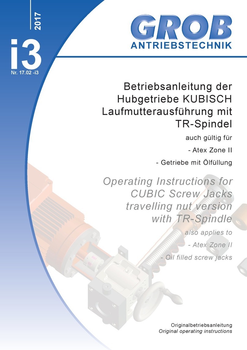 Grob CUBIC MJ User manual