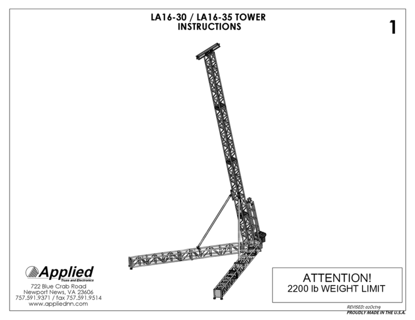 Applied LA16-35 User manual