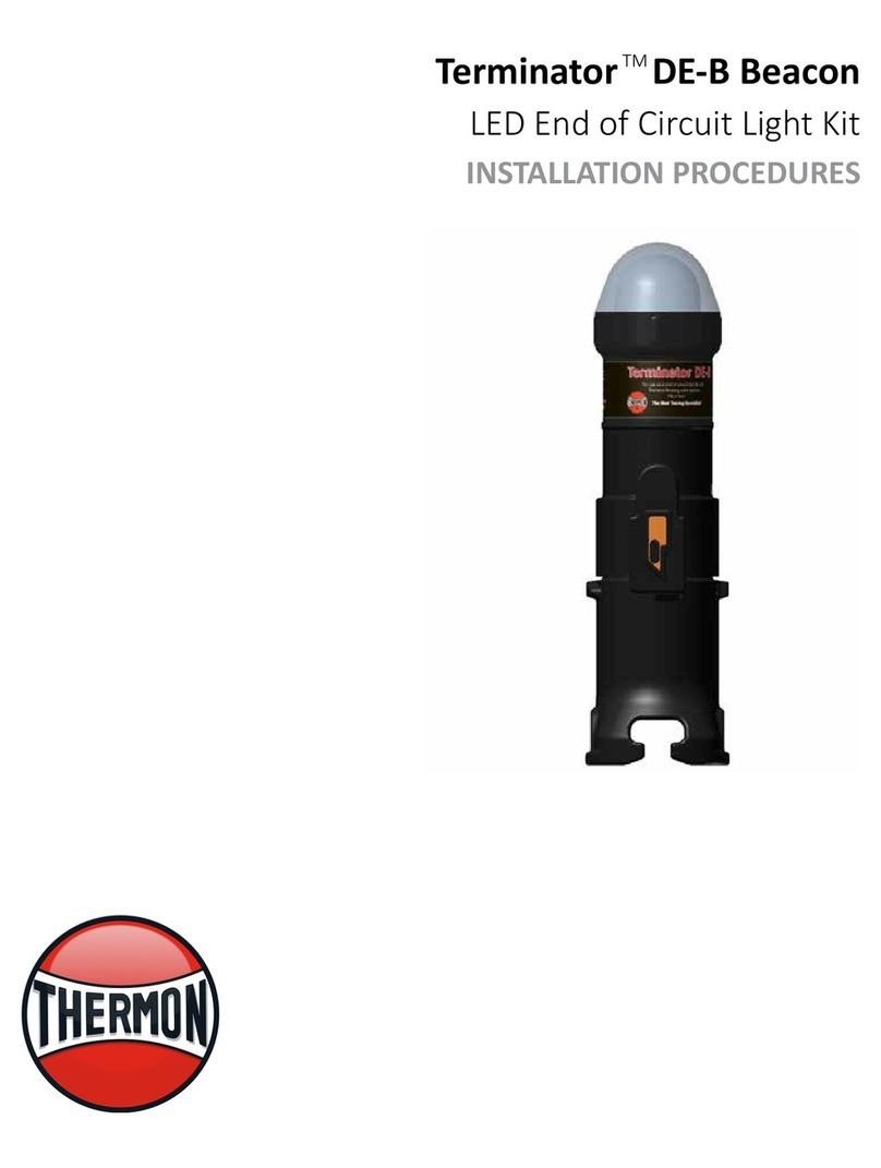 Thermon Terminator DE-B Beacon Installation procedures