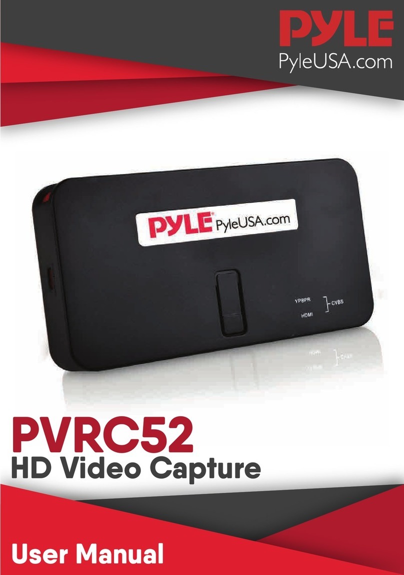 Pyle PVRC52 user manual