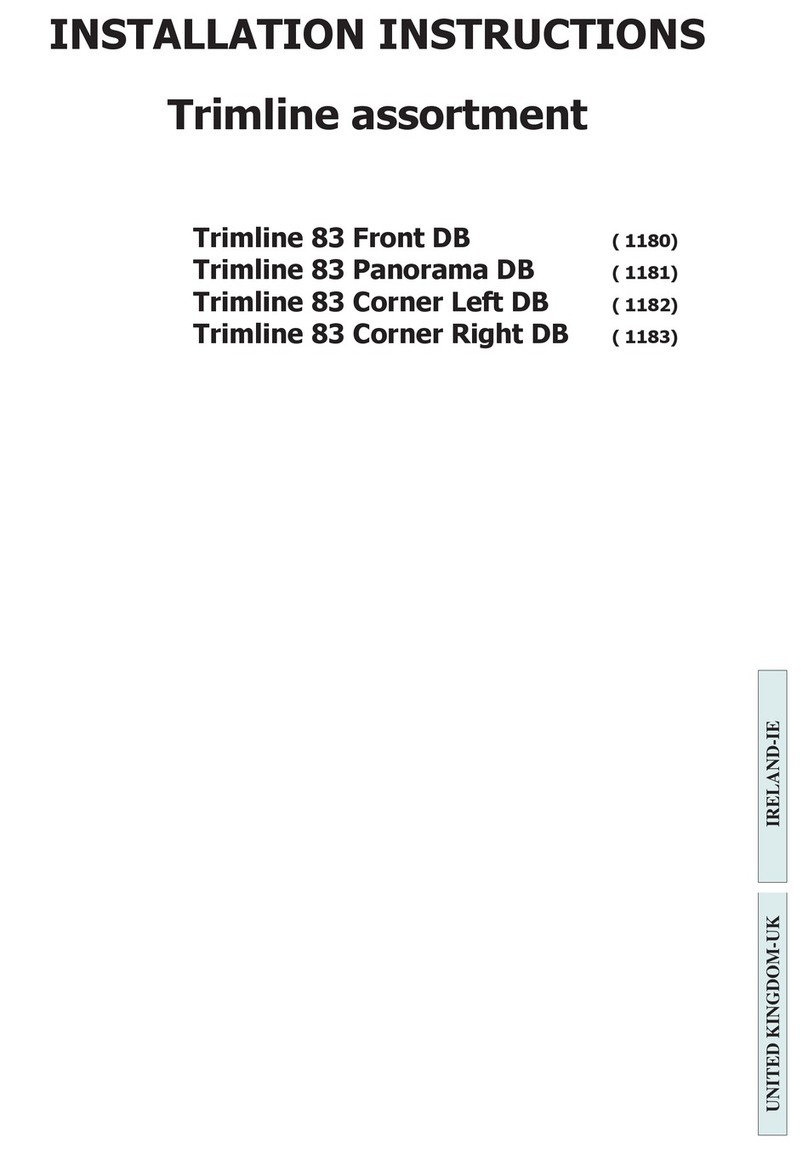 Thermocet Trimline Series User manual Thermocet Trimline Series User manual