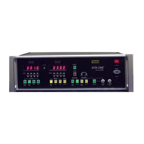 Parker IOTA ONE Series User manual