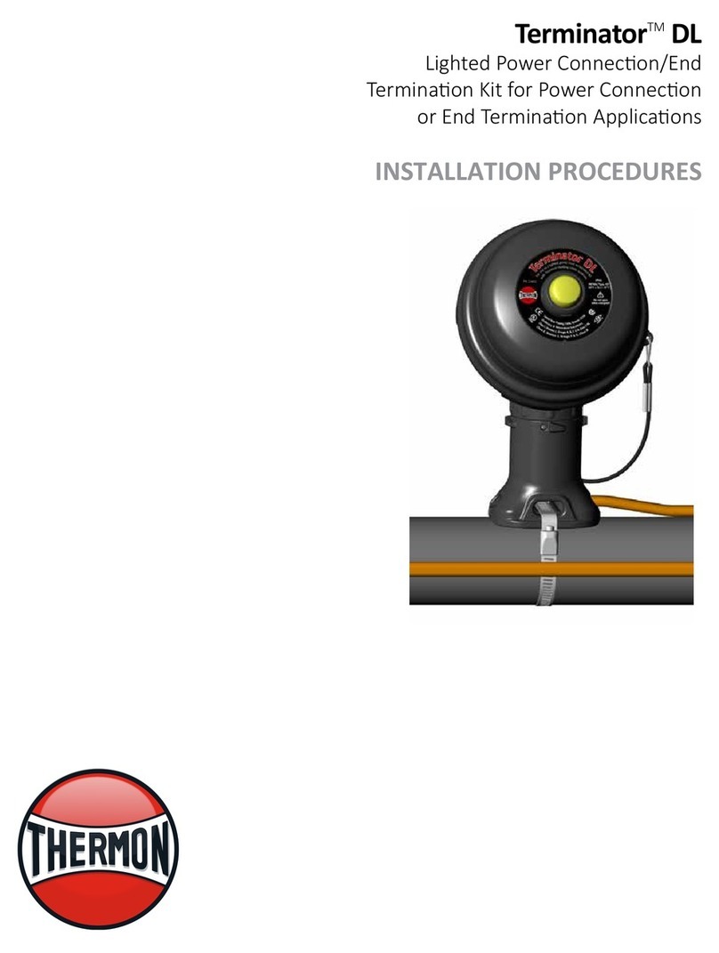 Thermon Terminator DL Installation procedures