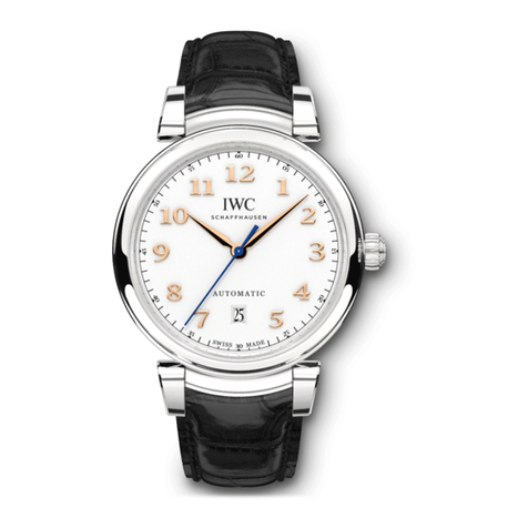 iwc DA VINCI AUTOMATIC operating instructions
