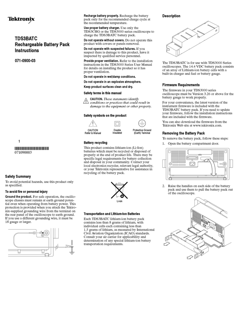 Tektronix TDS3BATC instructions