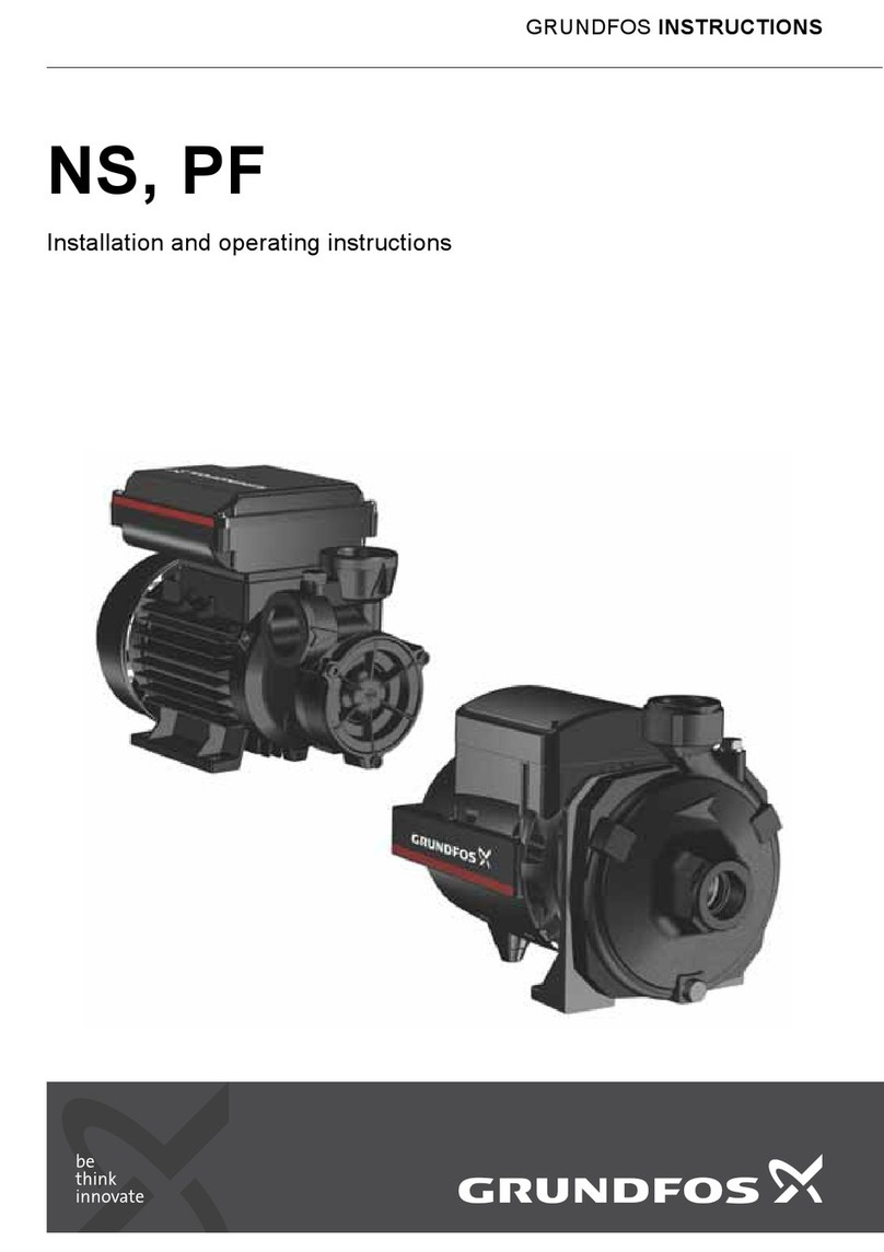 Grundfos PF Series User manual