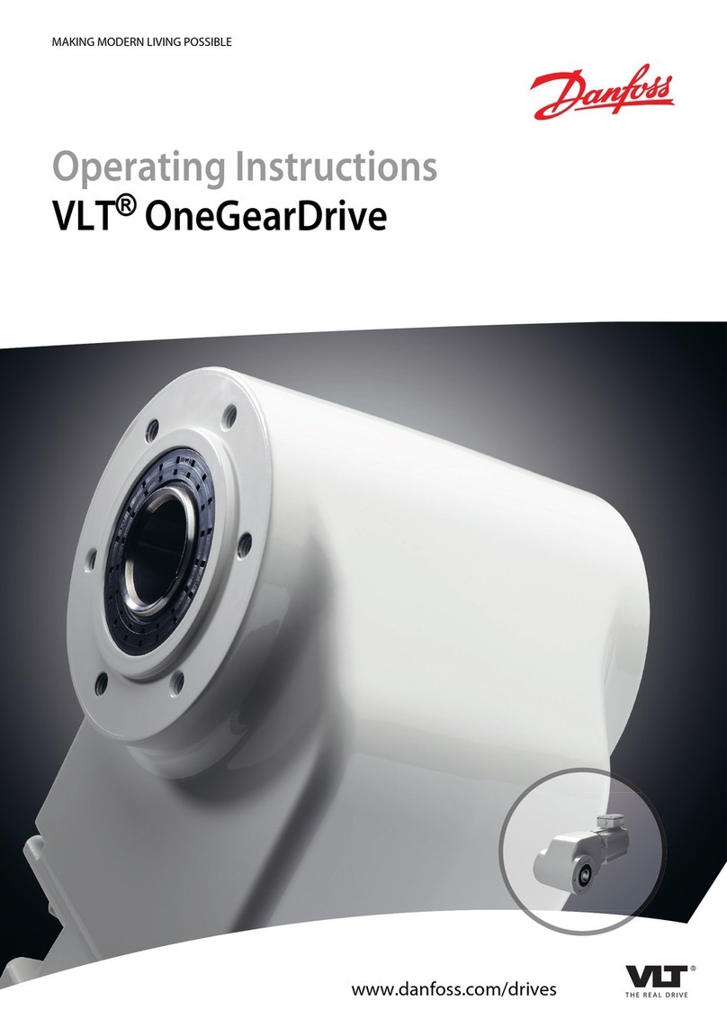 Danfoss VLT OneGearDrive User manual