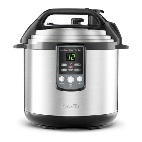 Breville the Fast Slow Cooker BPR650 Instruction book Breville the Fast Slow Cooker BPR650 Instruction book