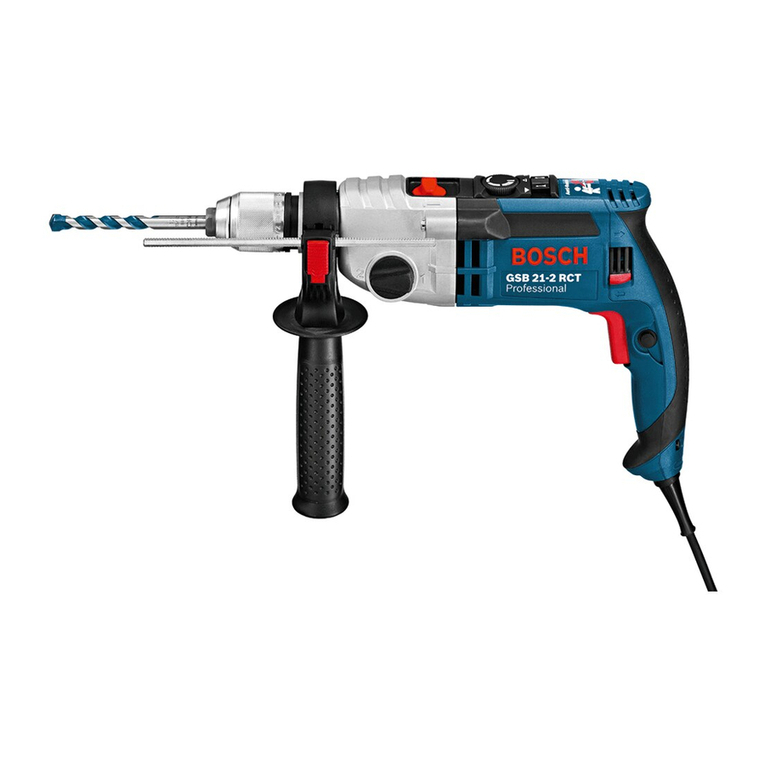 Bosch GSB Professional Series User manual