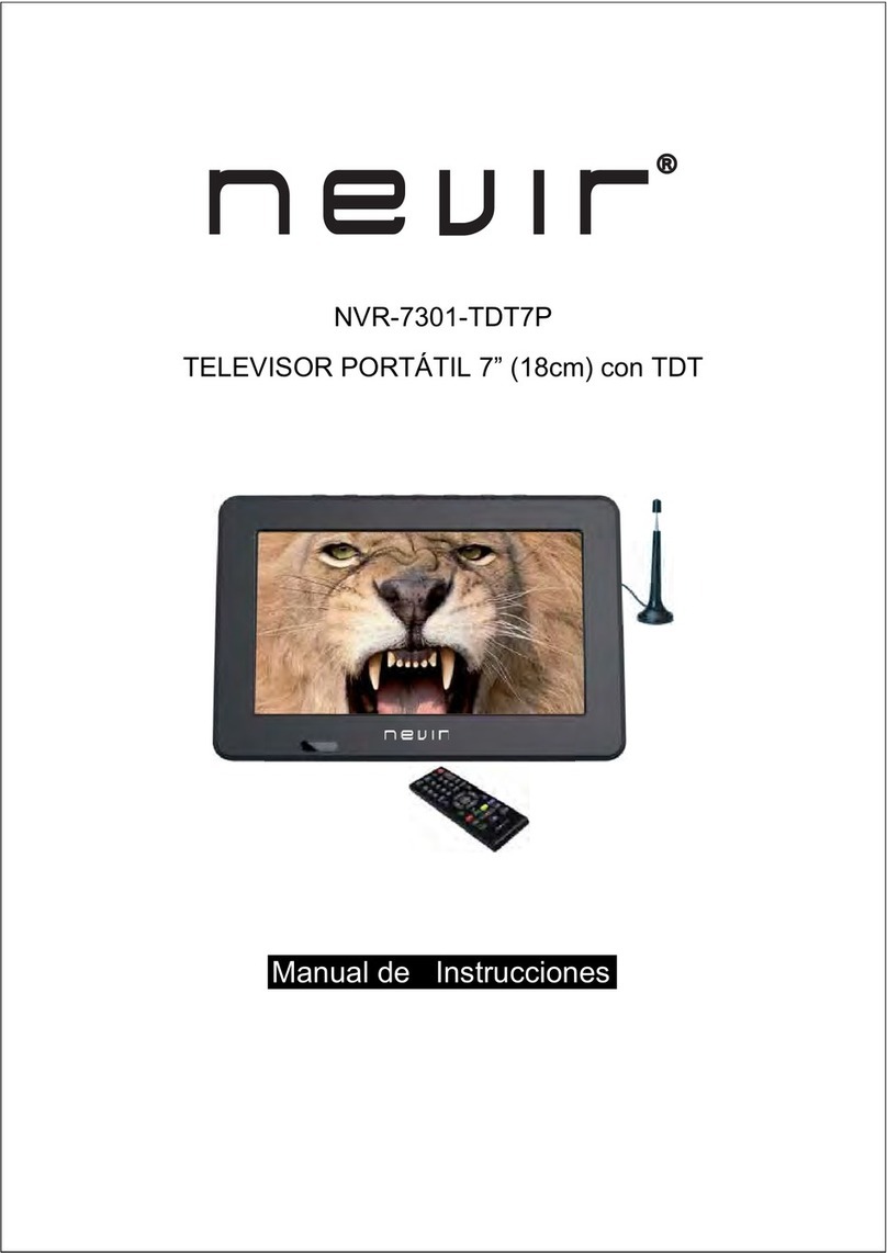 Nevir NVR-7301-TDT7P manual