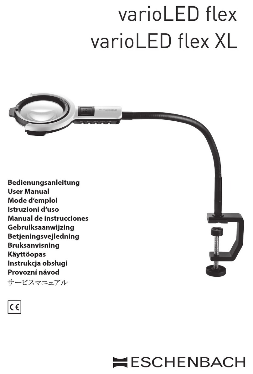 Eschenbach varioLED flex user manual