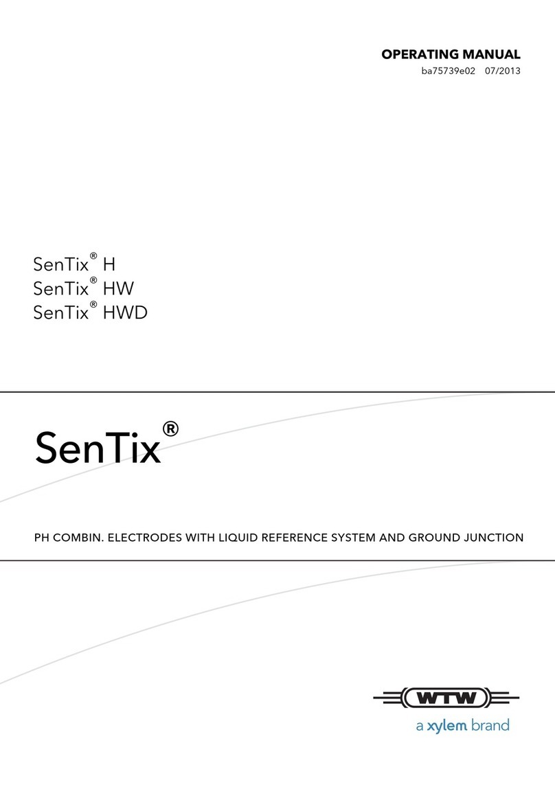 Xylem WTW SenTix H User manual