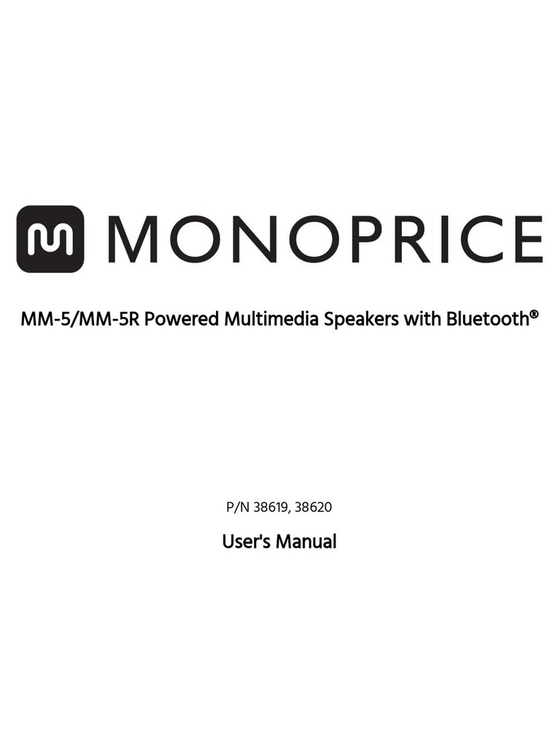 Monoprice MM-5 user manual