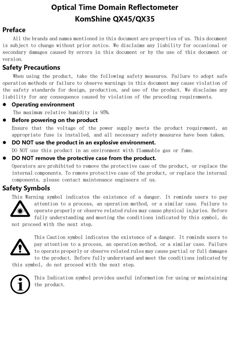 Komshine QX45 user manual