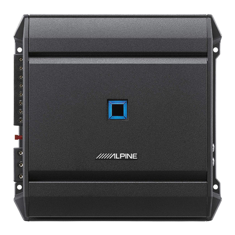 Alpine S-A60M owner's manual