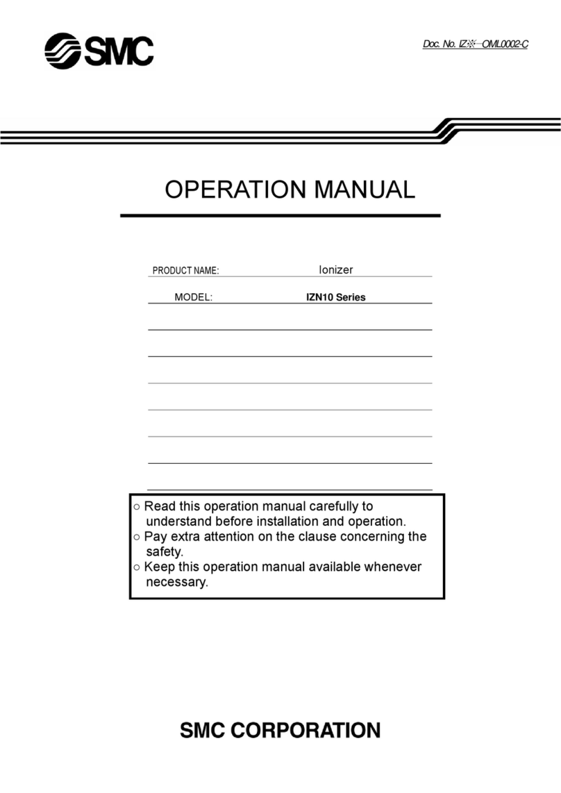 SMC Networks IZN10 Series Operation manual