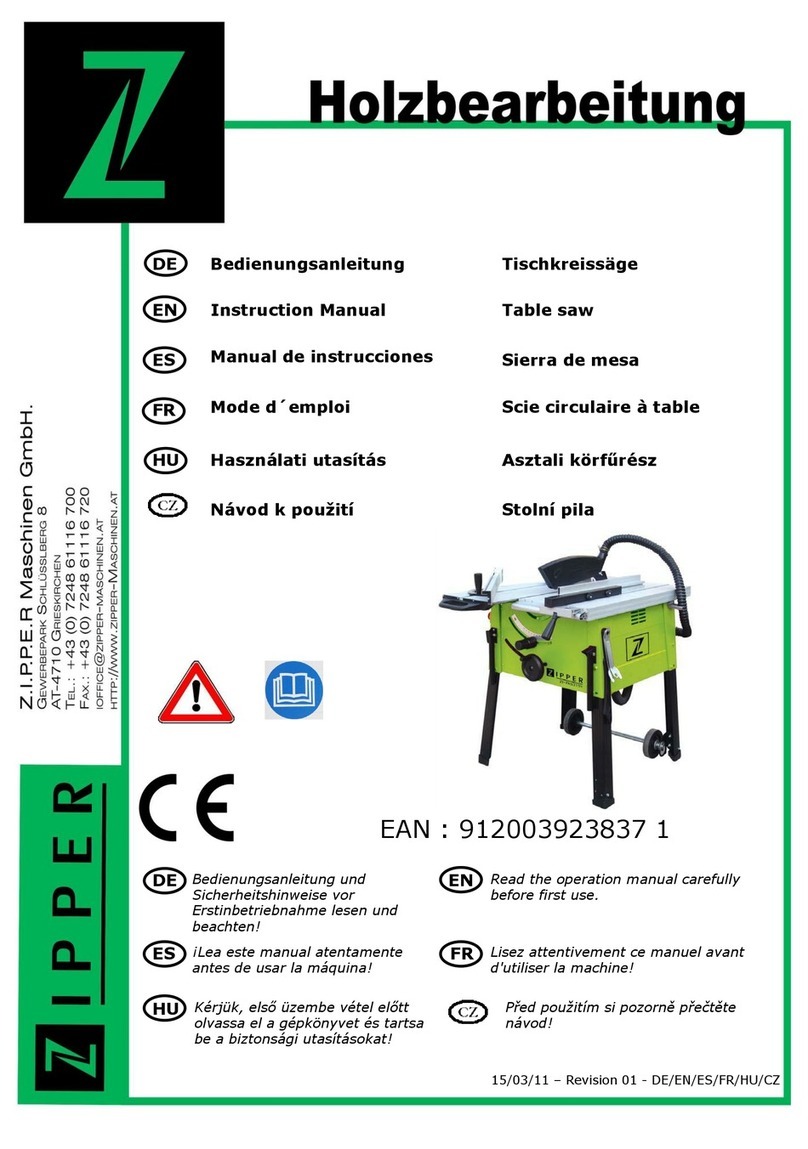 Zipper Mowers ZI-FKS315 User manual