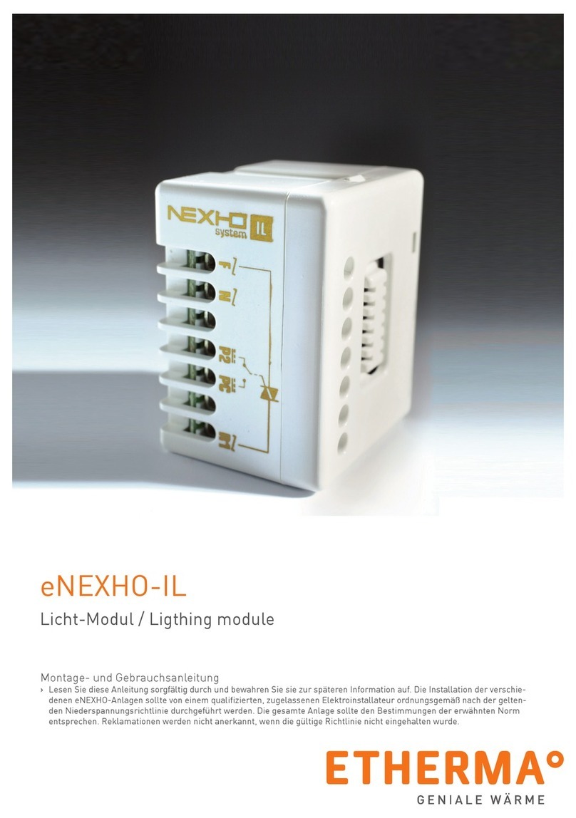 Etherma eNEXHO-IL Assembly and operating instructions