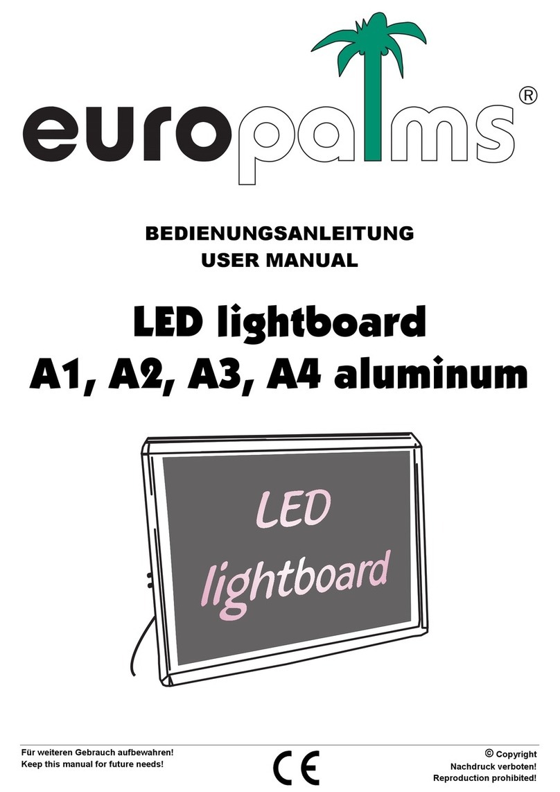 Europalms A1 user manual