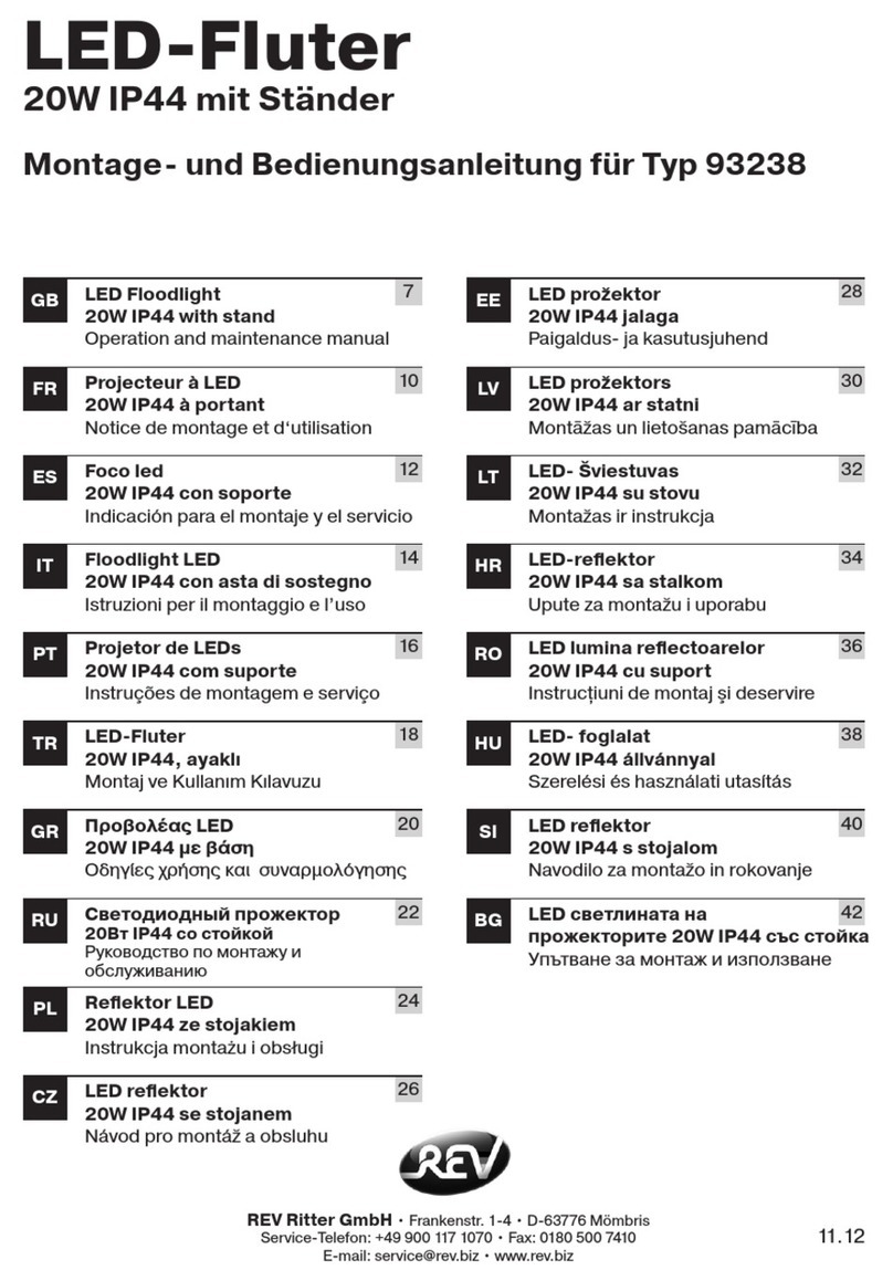 REV 93238 User manual