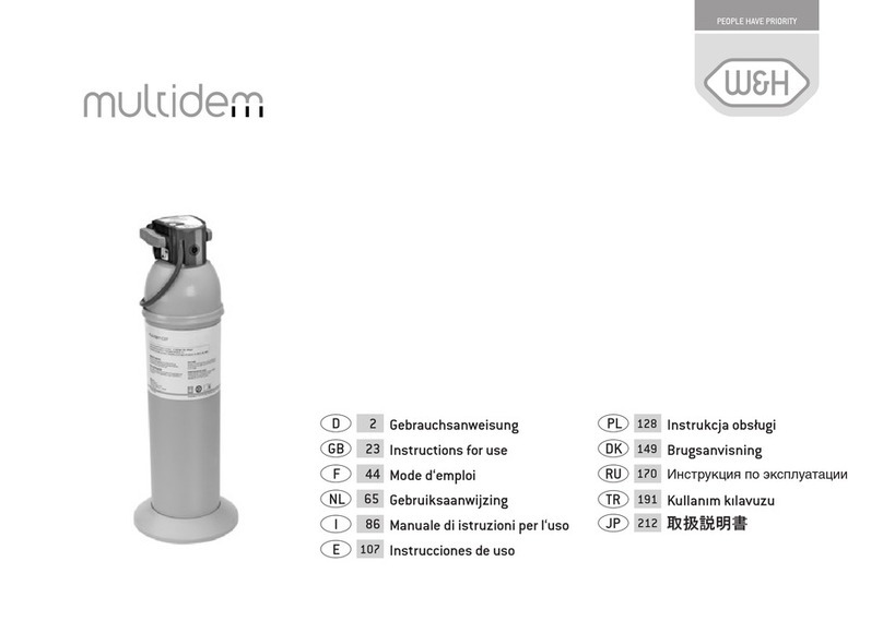 W&H multidem C27 User manual