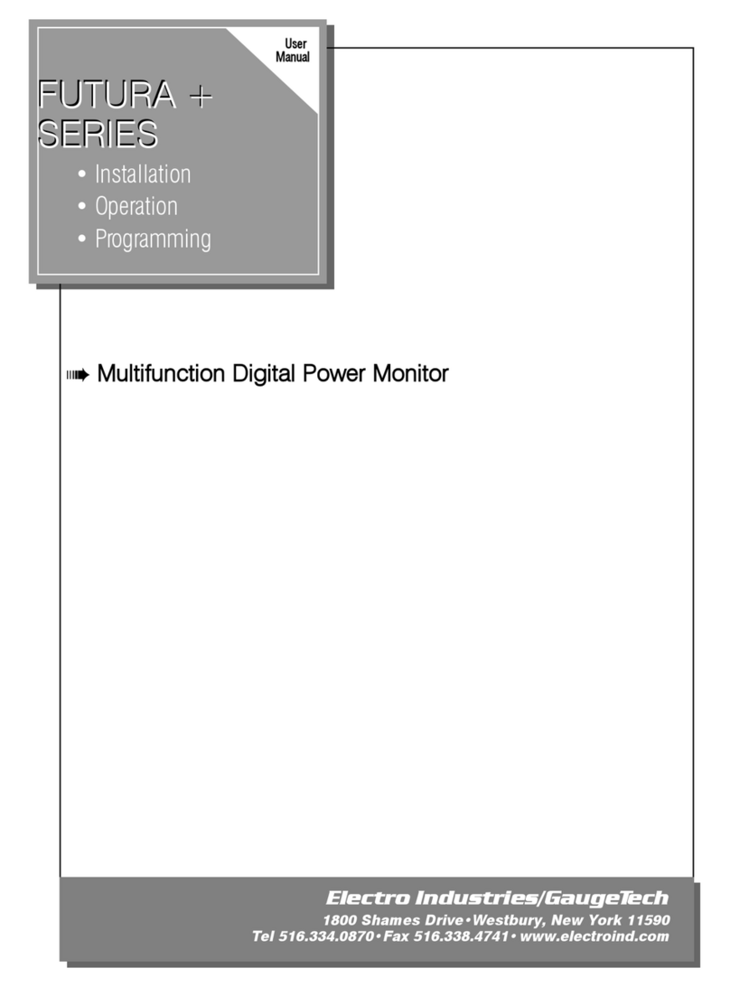 Electro Industries/GaugeTech Shark 100T user manual
