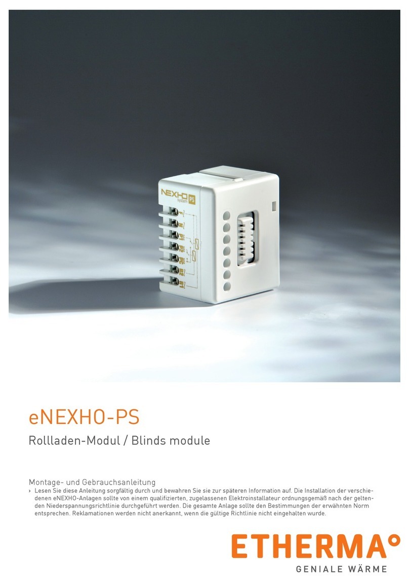 Etherma eNEXHO-PS Assembly and operating instructions