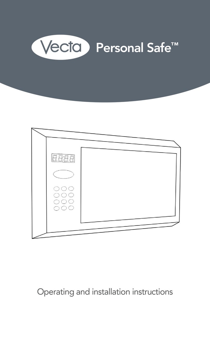 Vecta Personal Safe User manual