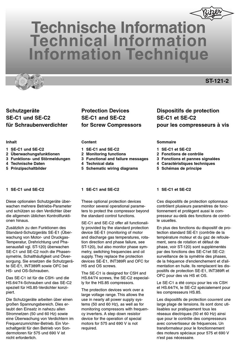 Bitzer SE-C1 Manual
