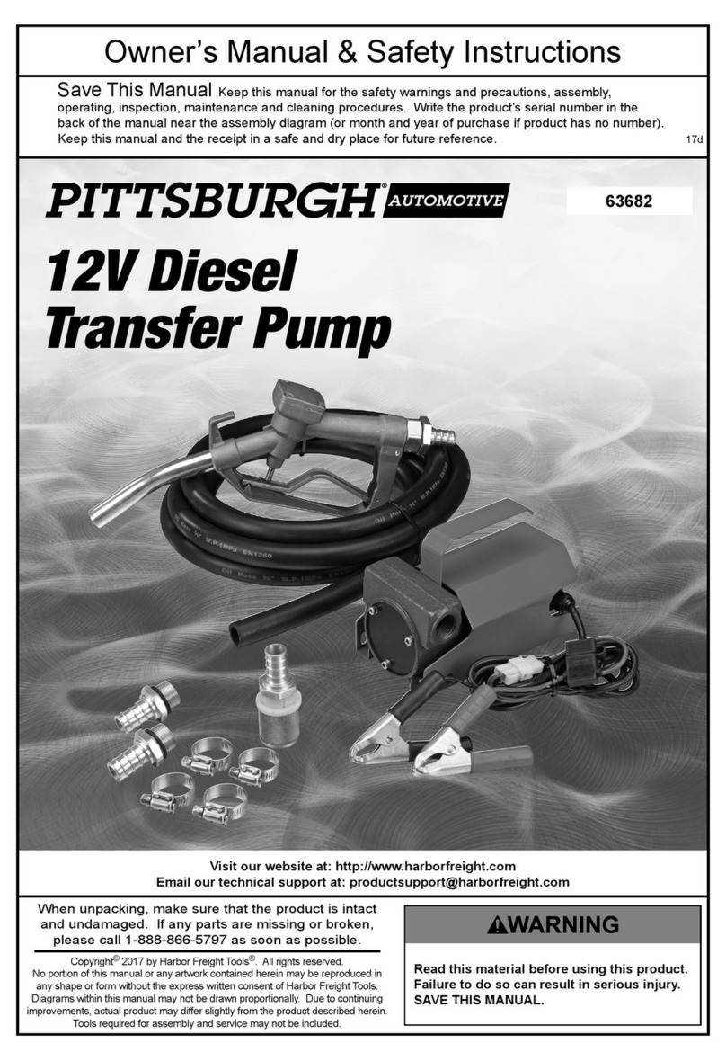 Pittsburgh Automotive 63682 Owner's manual & safety instructions