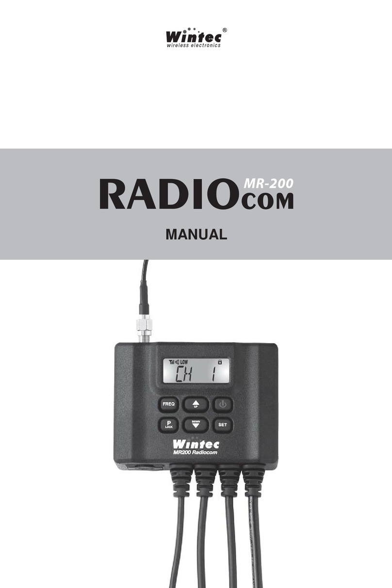 Wintec Radiocom MR-200 manual