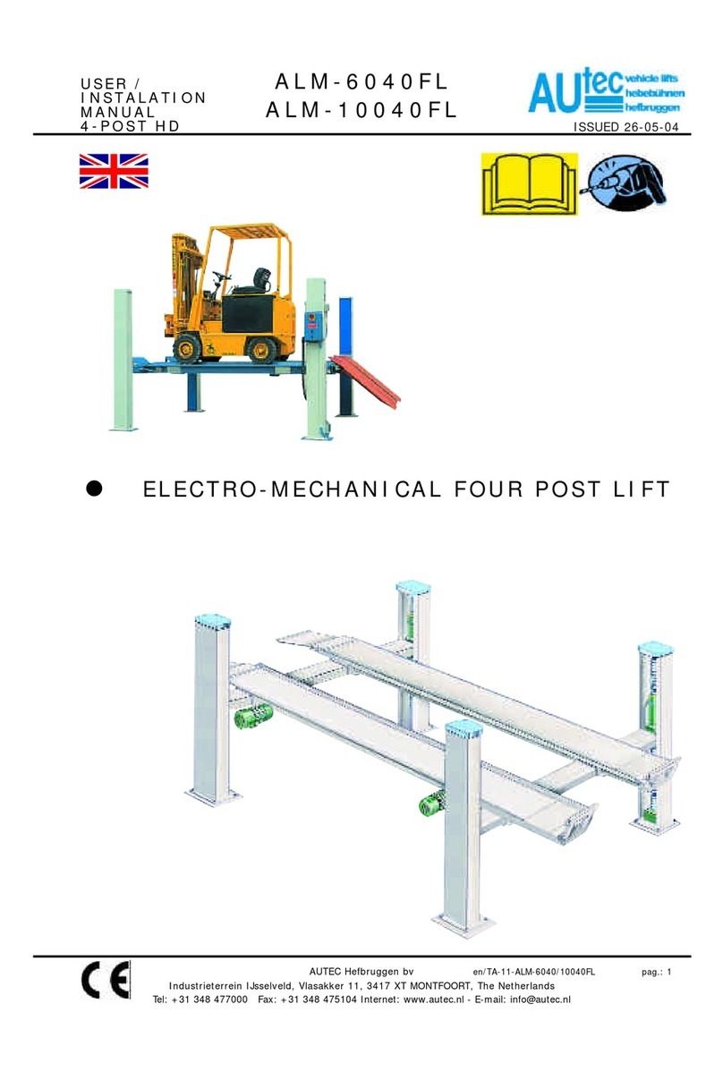 AUTEC ALM-6040FL Guide
