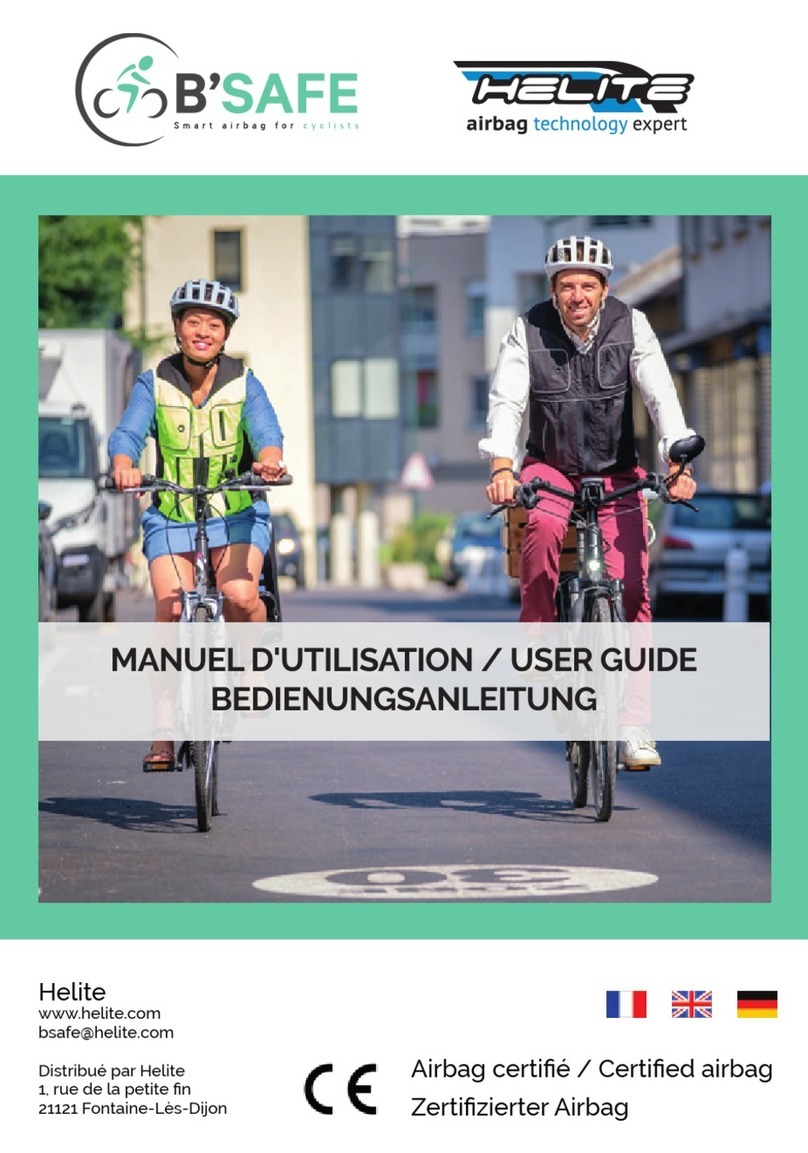 Helite B'SAFE user guide