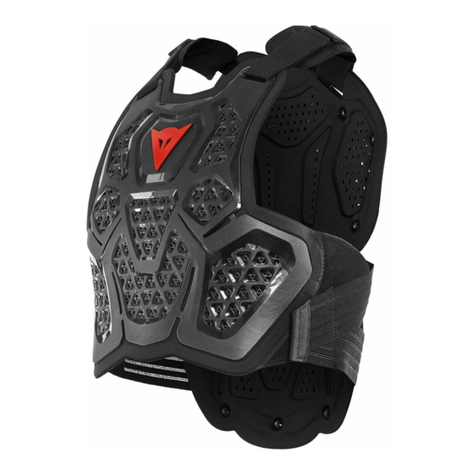 DAINESE D-AIR STREET SMART CHEST Series INFORMATIVE NOTE DAINESE D-AIR STREET SMART CHEST Series INFORMATIVE NOTE