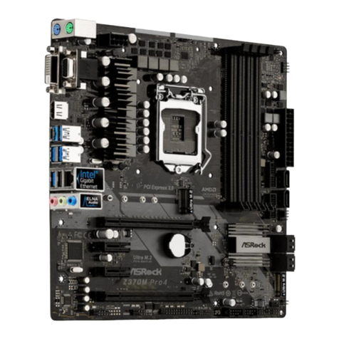 ASROCK Z370M Pro4 User manual
