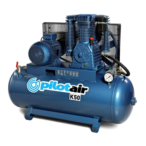 pilotair K50 Instructions and parts list