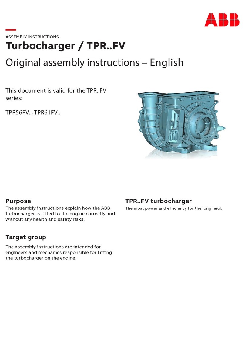 ABB TPR56FV Series Assembly instructions