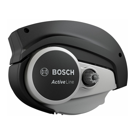 Bosch Active Line Plus BDU 350 User manual