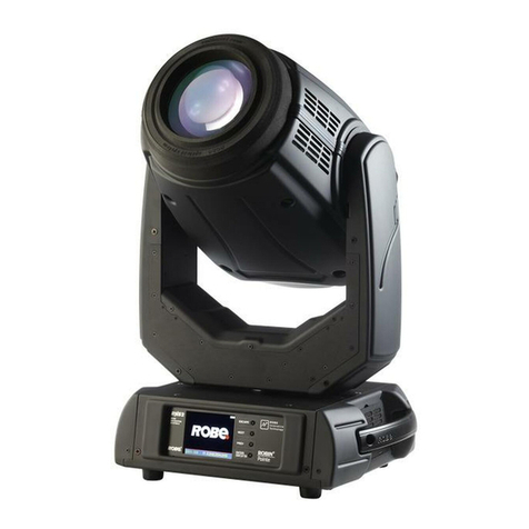 Robe POINTE 280 User manual