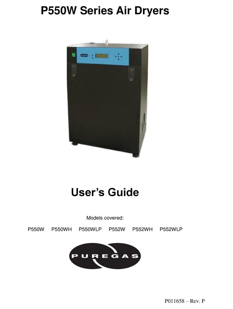 Puregas P550W Series user guide