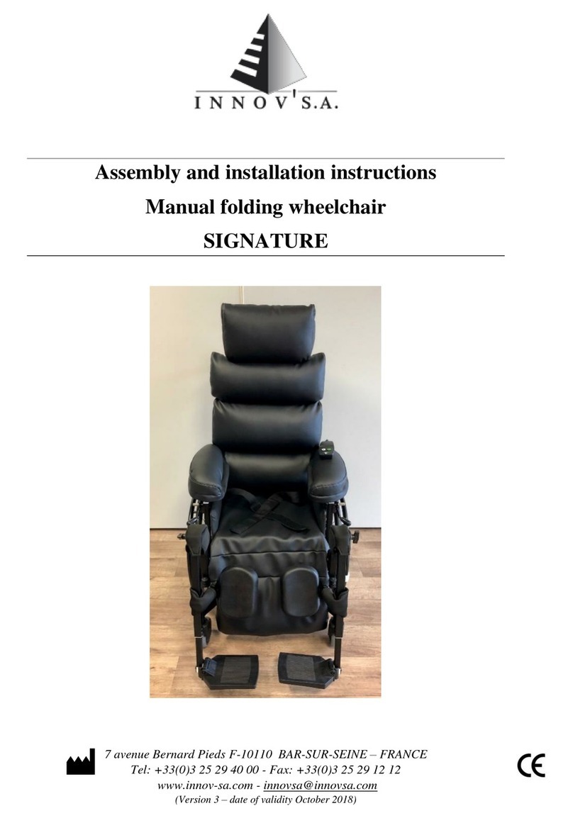 Innov SIGNATURE Instruction manual