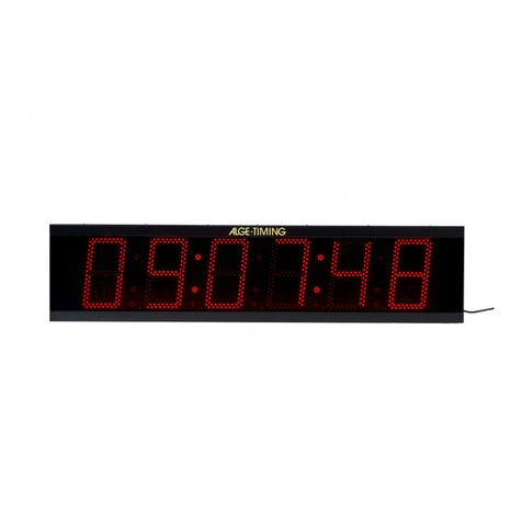 ALGE-Timing D-LINE Series User manual