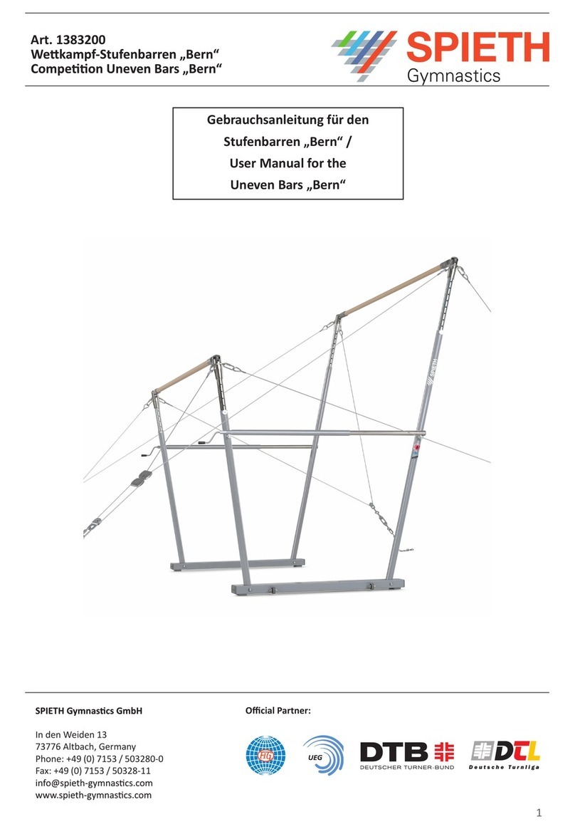 SPIETH Gymnastics Bern user manual