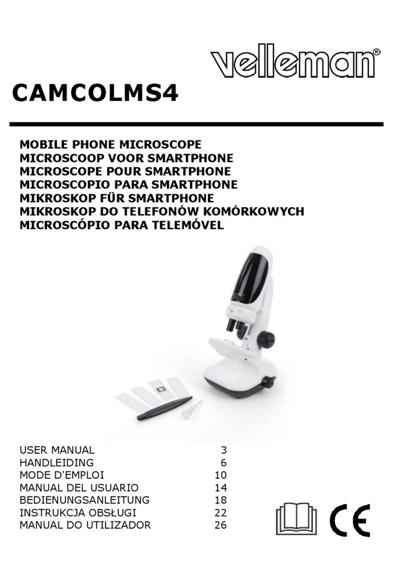 Velleman CAMCOLMS4 user manual