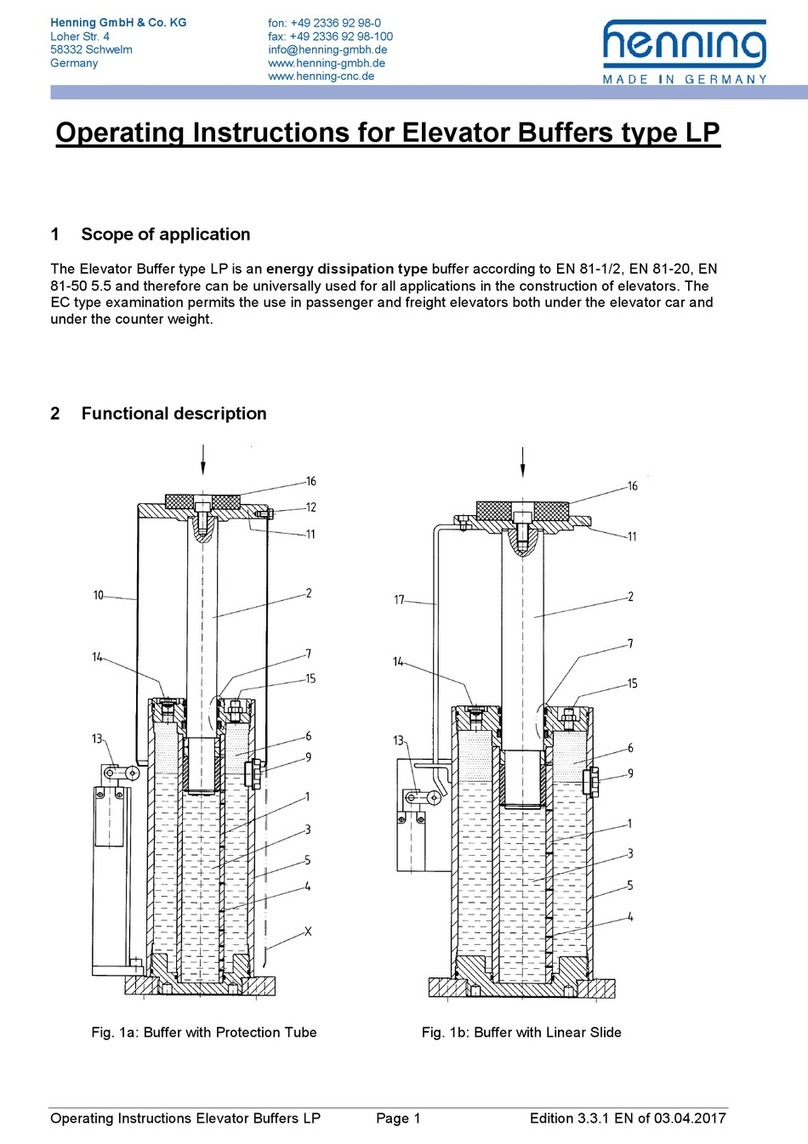 HENNING LP operating instructions HENNING LP operating instructions