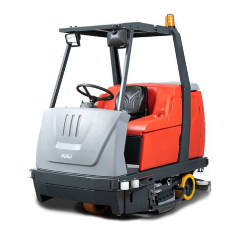 HAKO Scrubmaster B310 R/TB 1020 User manual
