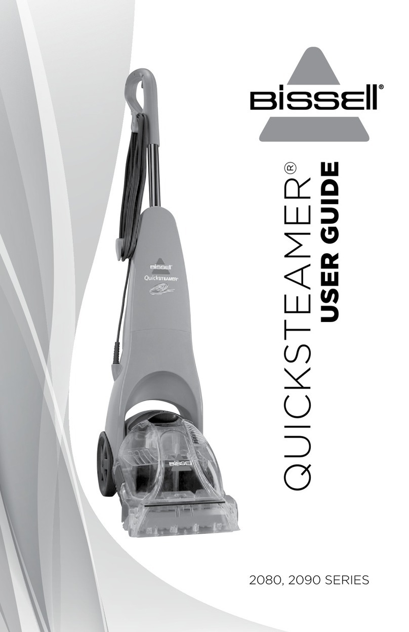 Bissell QuickSteamer 2080 SERIES User manual