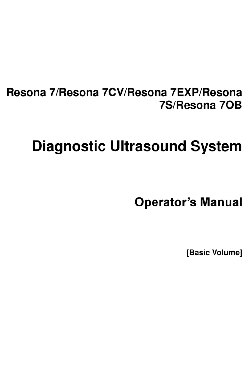Mindray Resona 7 User manual