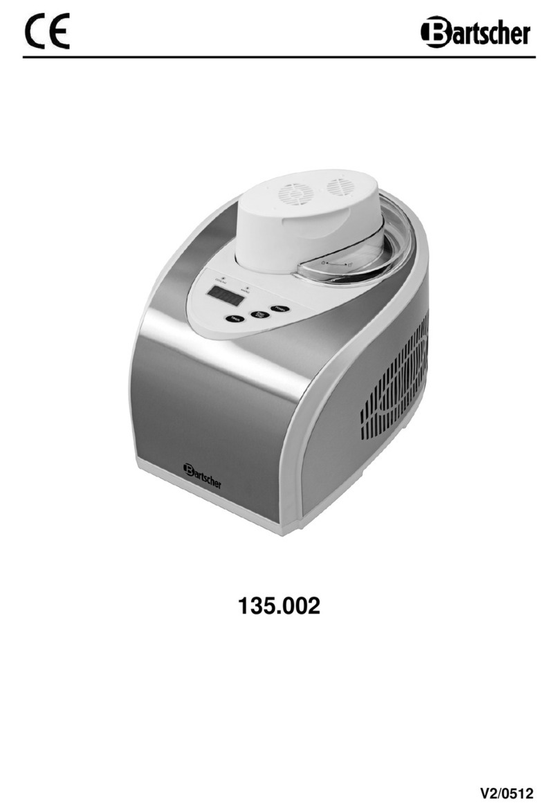Bartscher 135.002 manual