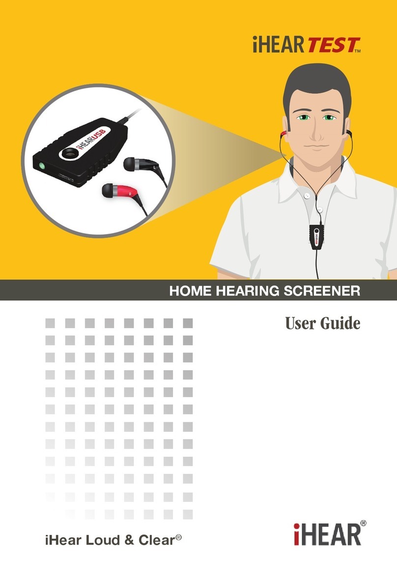 IHEAR iHearTest user guide